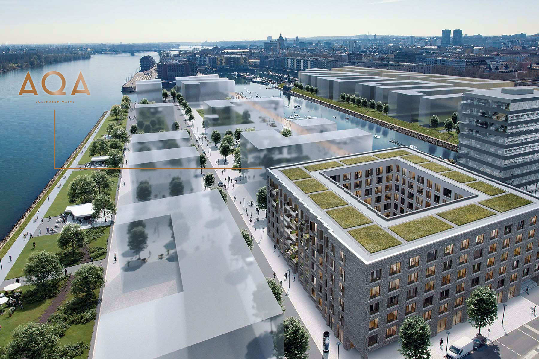 AQA Zollhafen Mainz Standort